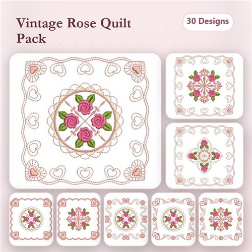 Brilliant Rose Quilt Brilliant Rose Quilt