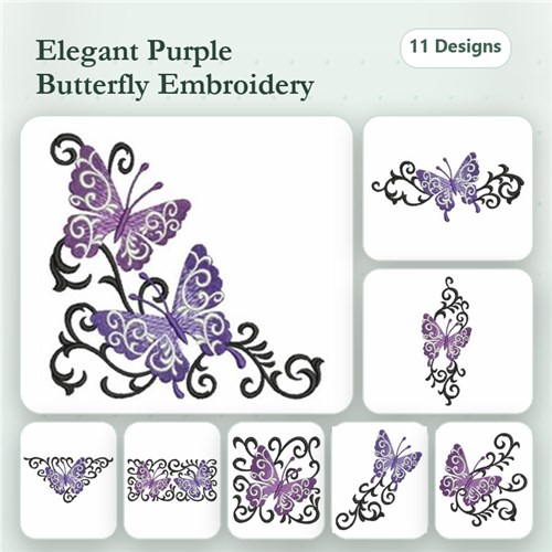 Butterfly Scroll Butterfly Scroll