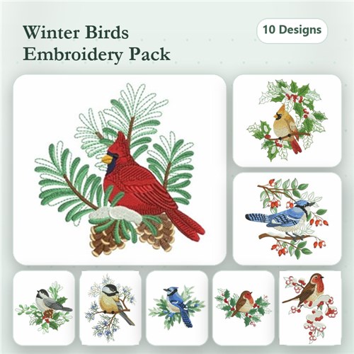 Christmas Birds 2