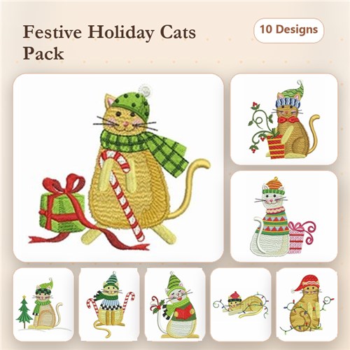 Christmas Kittens