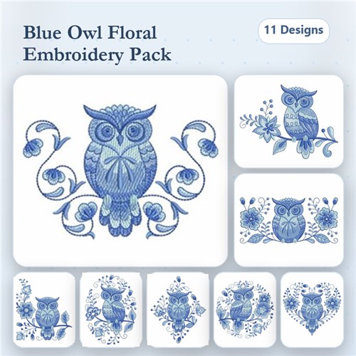 Delft Blue Owls