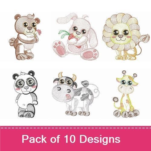 Rippled Baby Animals 3