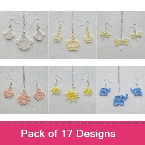 FSL Earrings And Pendant 4