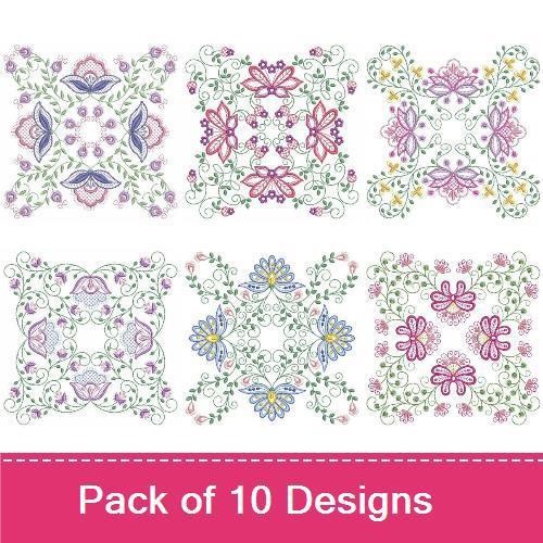 Vintage Jacobean Quilt 5