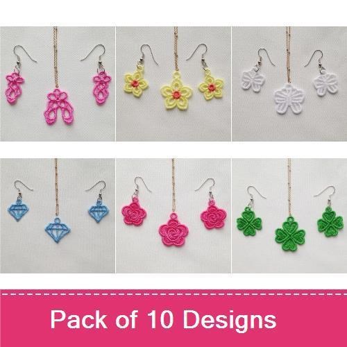 FSL Earrings And Pendant 5