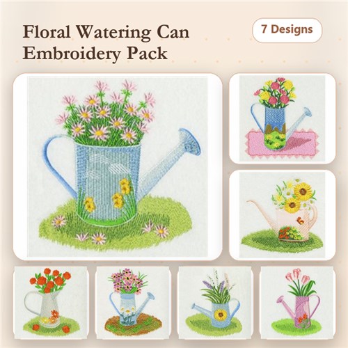 Flowering Watering Can 2