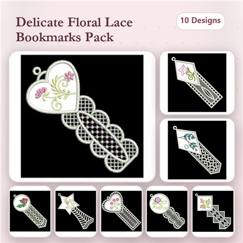 FSL Applique Bookmarks