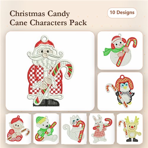 FSL Candy Cane Ornaments FSL Candy Cane Ornaments