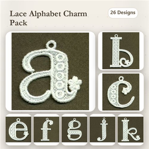 FSL Crystal Alphabets Lower Case