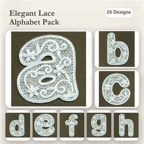 FSL Floral Alphabet Lower Case