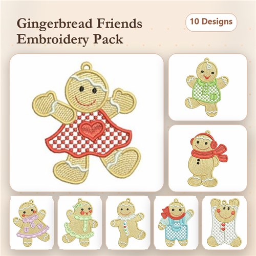 FSL Gingerbread Men