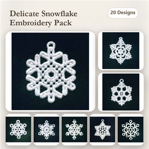 FSL Tiny Snowflakes