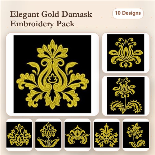 Golden Damask