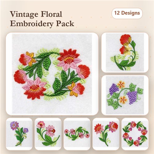 Jacobean Flowers