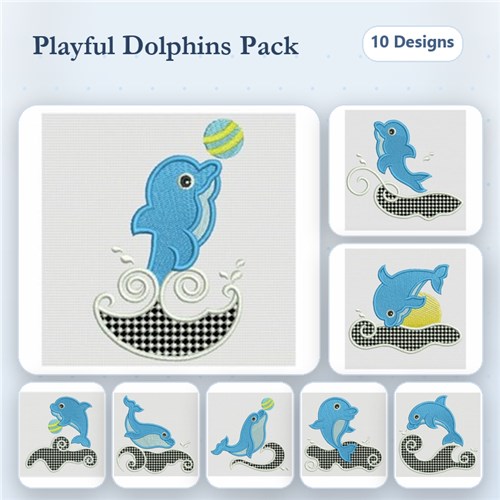 Jumping Dolphins