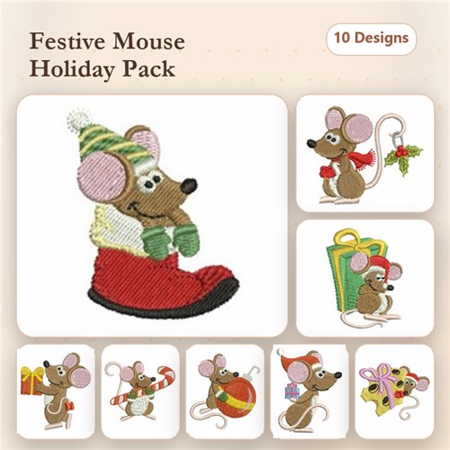 Mini Christmas Mice