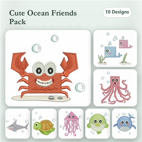 Ocean Animal Geometry
