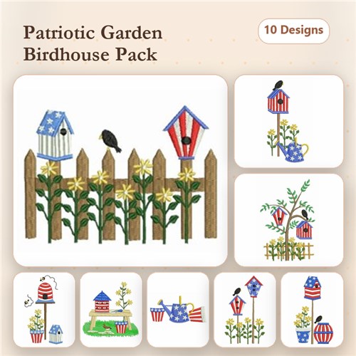 Patriotic Birdhouse