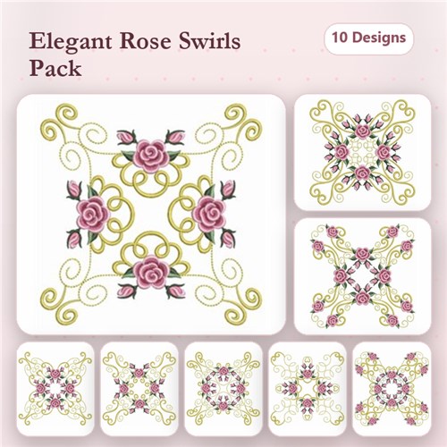 Pearl Roses Quilt 7