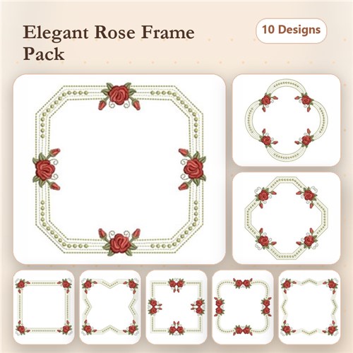 Red Roses Frame Red Roses Frame