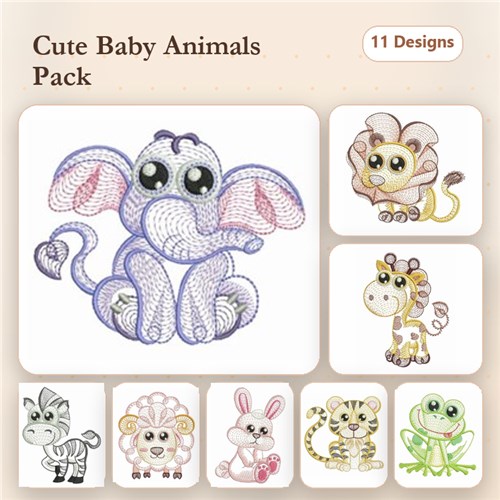 Rippled Baby Animals 2