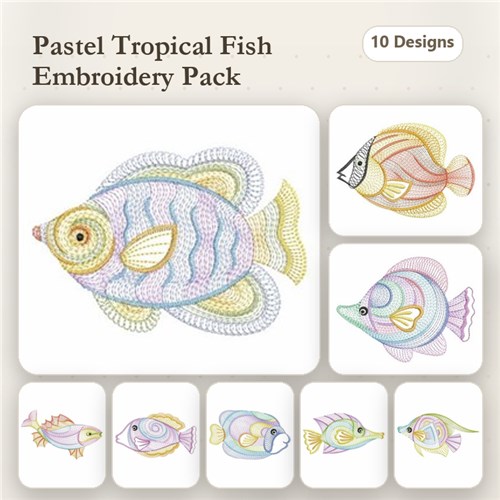 Rippled Tropical Fish Rippled Tropical Fish
