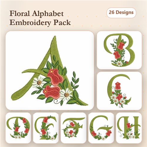 Rose Alphabet