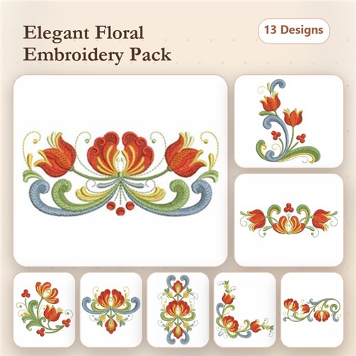 Rosemaling Decor 4