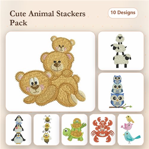 Stacked Animals