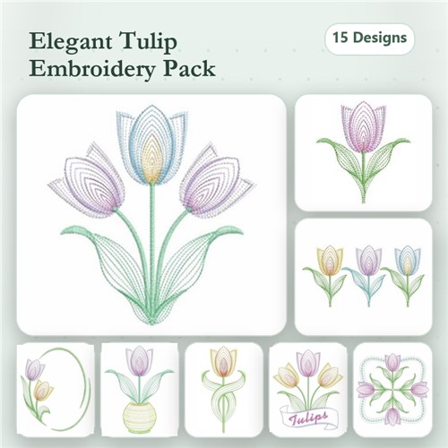 Vintage Tulips