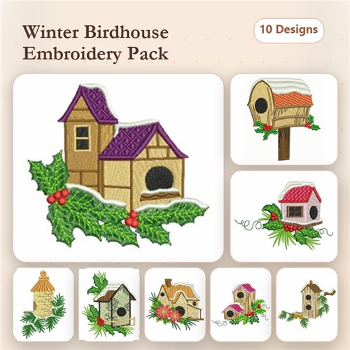 Winter Birdhouses