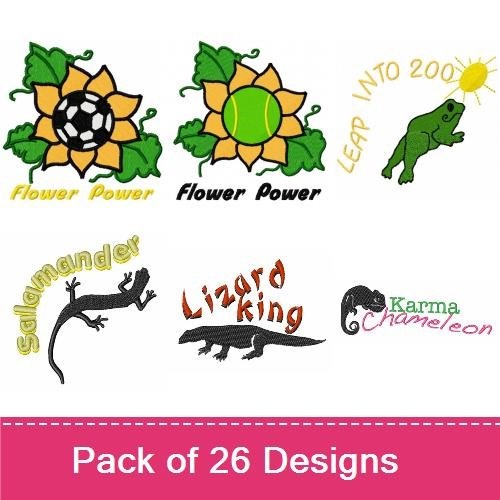 Funny Characters Embroidery Designs Bundle – Tiny Tim, I'm A Star, Rolling Roast & More (26 Designs)