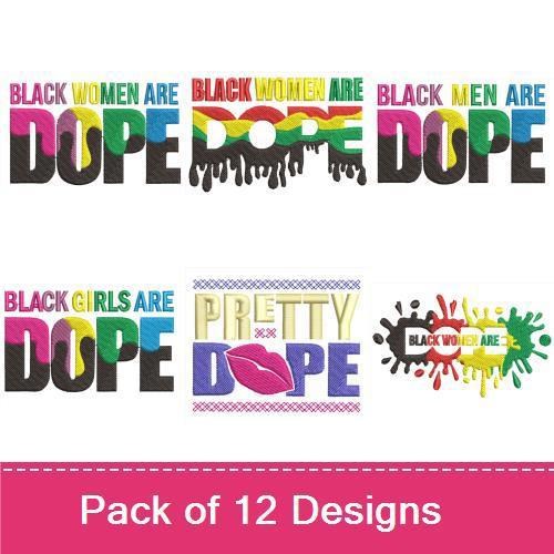 BLACK IS DOPE