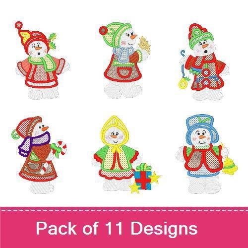 FSL Snowman Happy Holiday Set