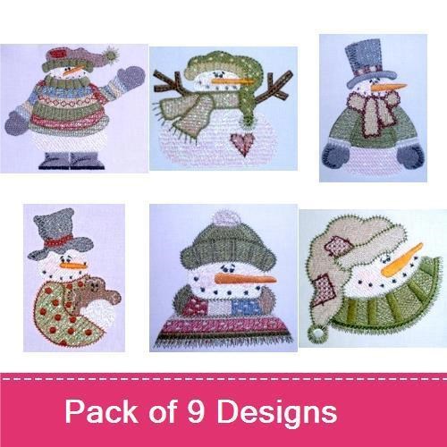 Winter Snowman Collection