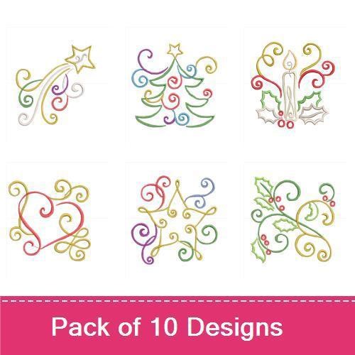 Christmas Outline Decoration Set