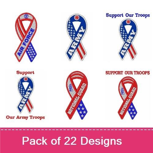 Military Awareness Ribbons