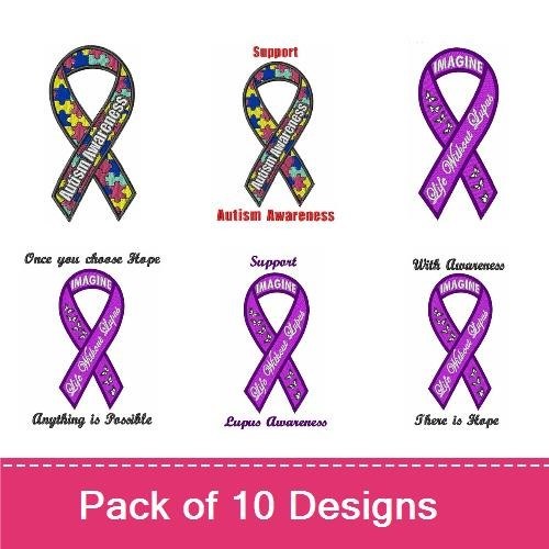 Disease Awareness Ribbons