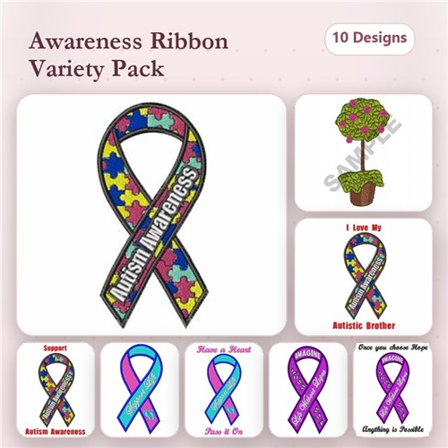 Disease Awareness Ribbons