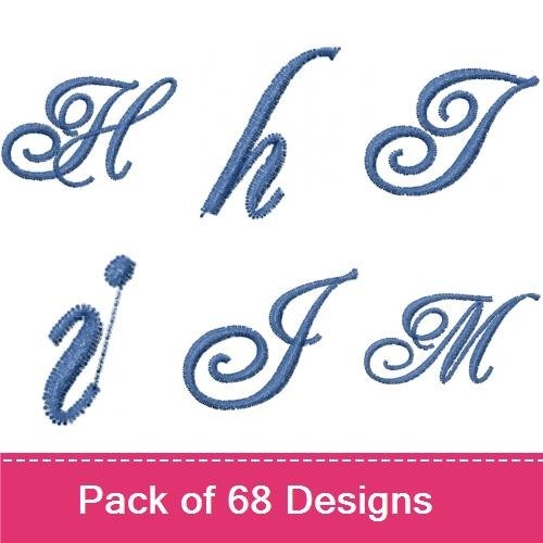 Denim Style Numbers Embroidery Designs Bundle – 0, 1, 2, 3, 4, 5, 6, 7 & More (68 Designs)