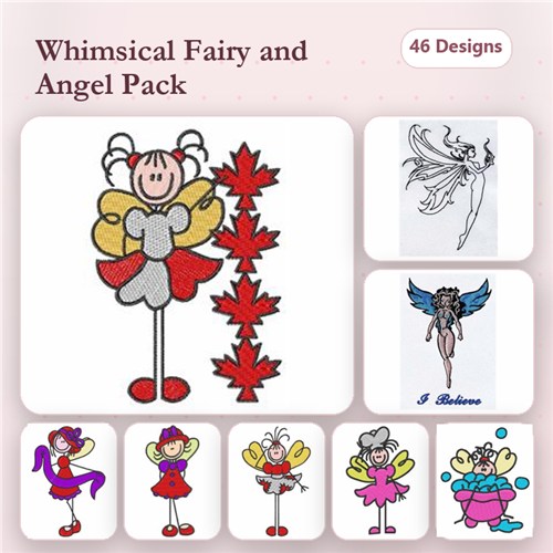 Fairies without Text - 46 Pack