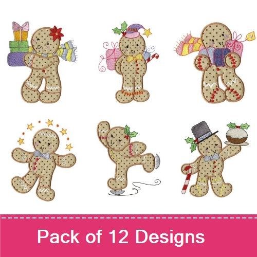 Gingerbreads Applique