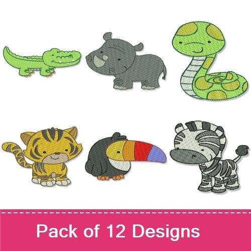 Mighty Jungle Animals