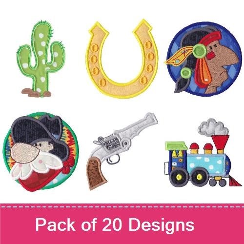 Go West Applique