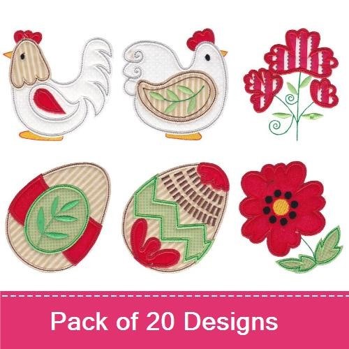 Spring Splendour Applique