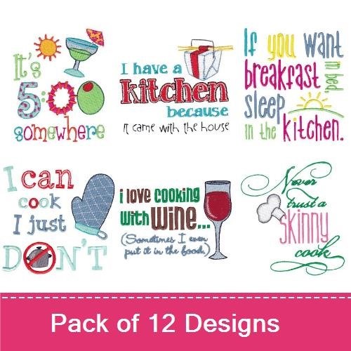 Kitchen Sentiments Too