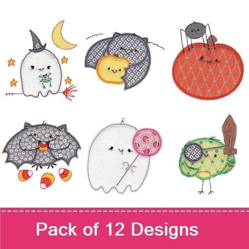 Halloween Critters Applique