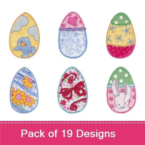 Sweet Eggs Applique