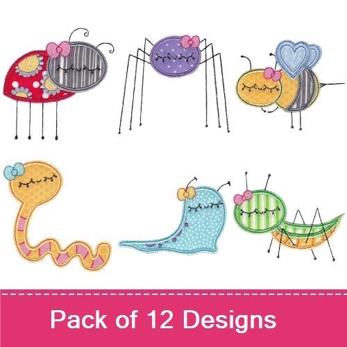 Bug Off Applique