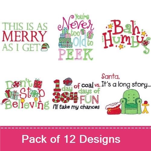 Christmas Sentiments Six